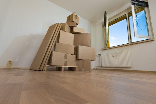 Unpacking service helping a new home settle in smoothly